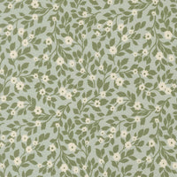 PRESALE True Love Daydream Posies Robins Egg Yardage by Lella Boutique for Moda Fabrics | 5261 14