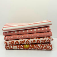 Ivy Reese Custom Fat Quarter Bundle Pink by Deena Rutter for Riley Blake Designs | 5 FQs | Curated Bundle