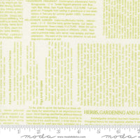 Summers End Garden Collage Clover Yardage by Fig Tree & Co for Moda Fabrics | 35433 29