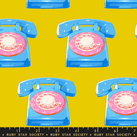 PRESALE Sparkle Mart Telephones Golden Hour Yardage by Melody Miller for Ruby Star Society | RS0121 15