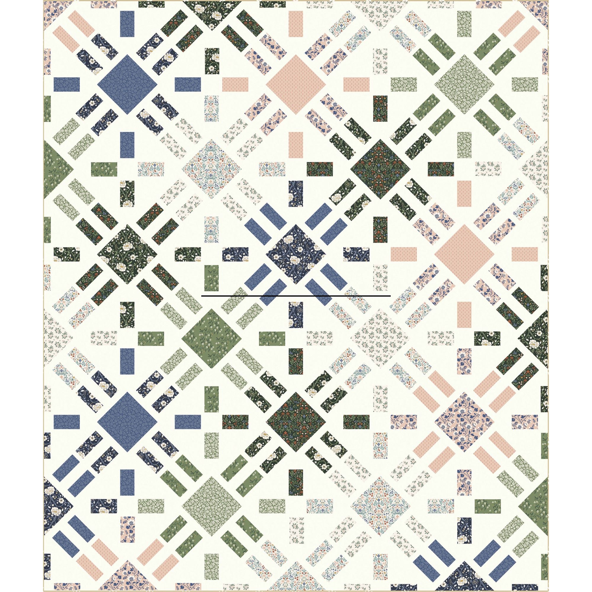 PRESALE Sun Flare Quilt Kit | Before the Bloom by Danelys Sidron for Riley Blake Designs | Quilt Size 71" x 84"