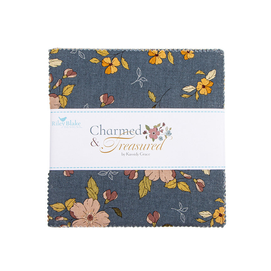 PRESALE Charmed & Treasured 5" Stacker by Kassidy Grace for Riley Blake Designs | 42 Pcs | 5-18160-42