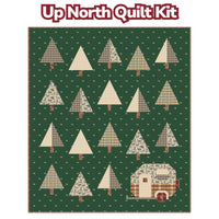 Up North Quilt Kit With Plaid-Venture Club by The RBD Designers for Riley Blake Designs | Quilt Size 59 1/2" x 68 3/4"