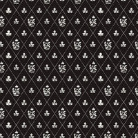 PRESALE Moonlit Trellis Criss Cross Floral Black Yardage by My Mind's Eye for Riley Blake Designs | C18212-BLACK