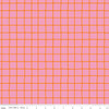 100 Aker Woods Picnic Plaid Pink Yardage by Jill Howarth for Riley Blake Designs | C15176-PINK