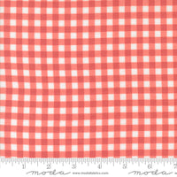 Sherbet Sunshine Flannel Gingham Strawberry Yardage by Corey Yoder for Moda Fabrics | 29224 12F