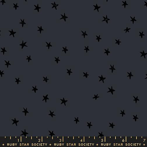 PRESALE Starry New Charcoal Yardage by Alexia Abegg for Ruby Star Society | RS4109 91