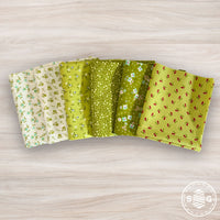 Cali & Co Custom Fat Quarter Green Bundle by Corey Yoder for Moda Fabrics | Curated Bundle 6 FQs