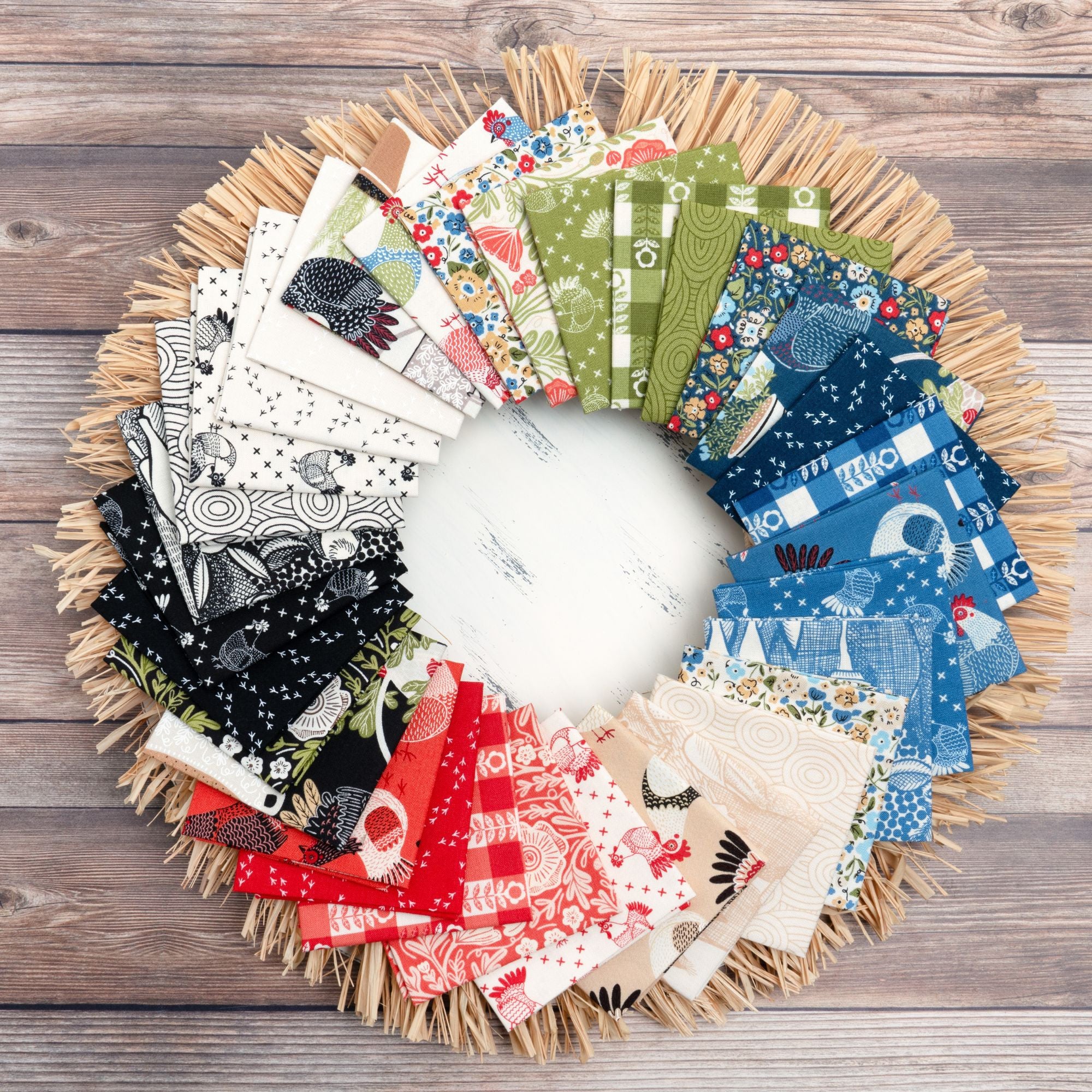 PRESALE The Henhouse Charm Pack 5" by Gingiber for Moda Fabrics | 42 Pcs | 48430PP