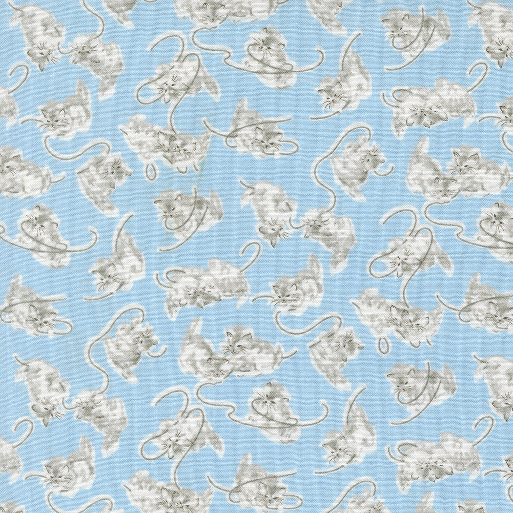 A Cat Named Stitch Georgie Sky Yardage by Camille Roskelley for Moda Fabrics | 55341 12