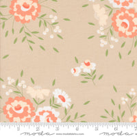 Abloom Springtime Rose Stone Yardage by Corey Yoder for Moda Fabrics | 5 Yard Backing | 29210 20
