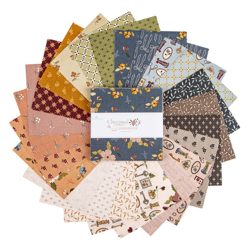 PRESALE Charmed & Treasured 5" Stacker by Kassidy Grace for Riley Blake Designs | 42 Pcs | 5-18160-42