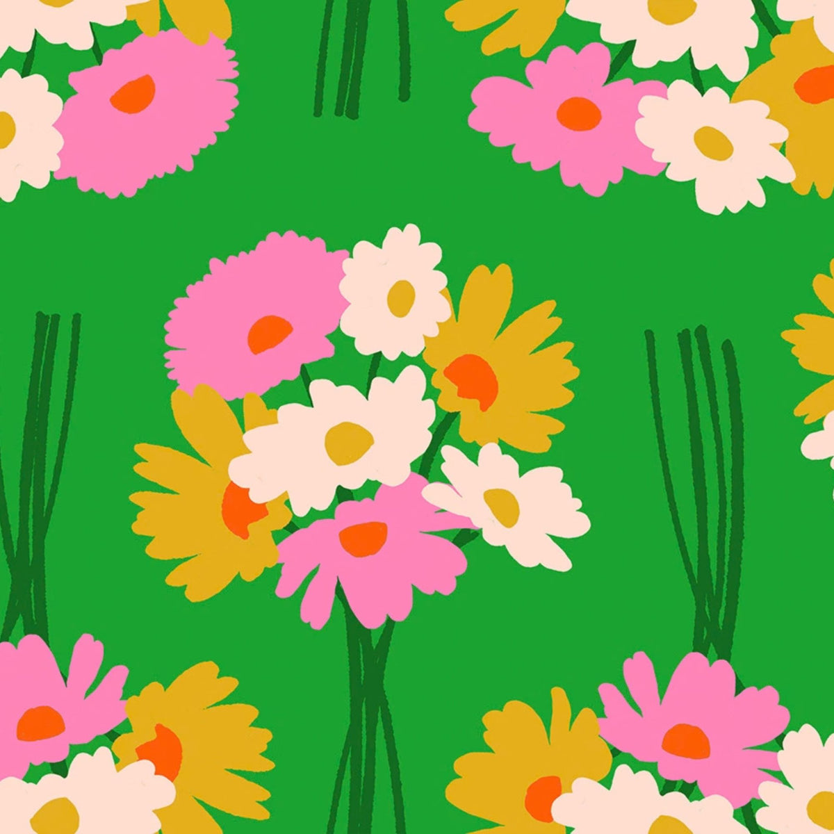 PRESALE Sparkle Mart Flower Department Verdant Yardage by Melody Miller for Ruby Star Society | RS0118 16