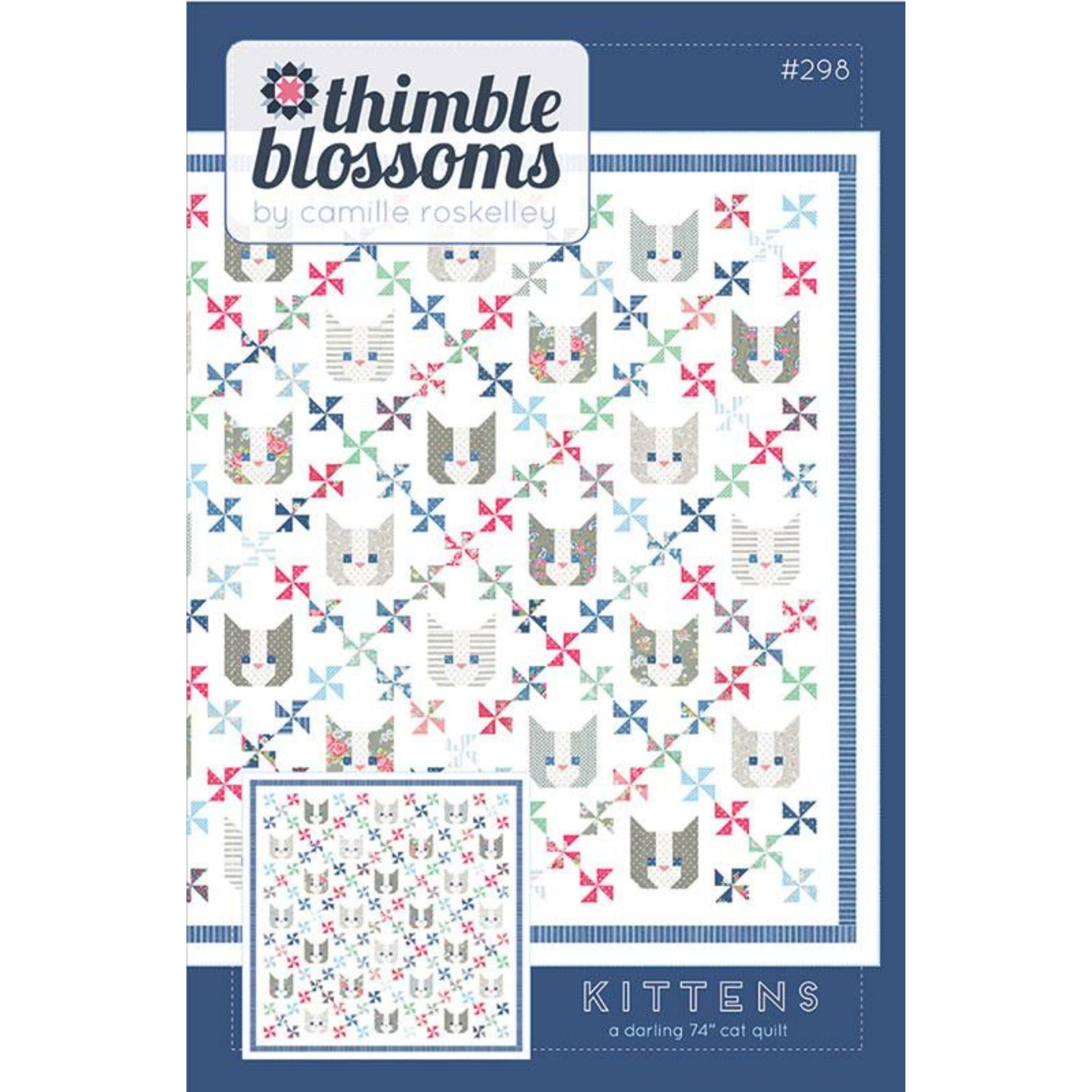 PRESALE Kittens Quilt Pattern by Thimble Blossoms | TB 298