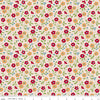 PRESALE Wide Back Farmers Daughter Floral Jazzberry Yardage by Lori Holt of Bee in My Bonnet | 108" Wide Backing | WB17194-JAZZBERRY