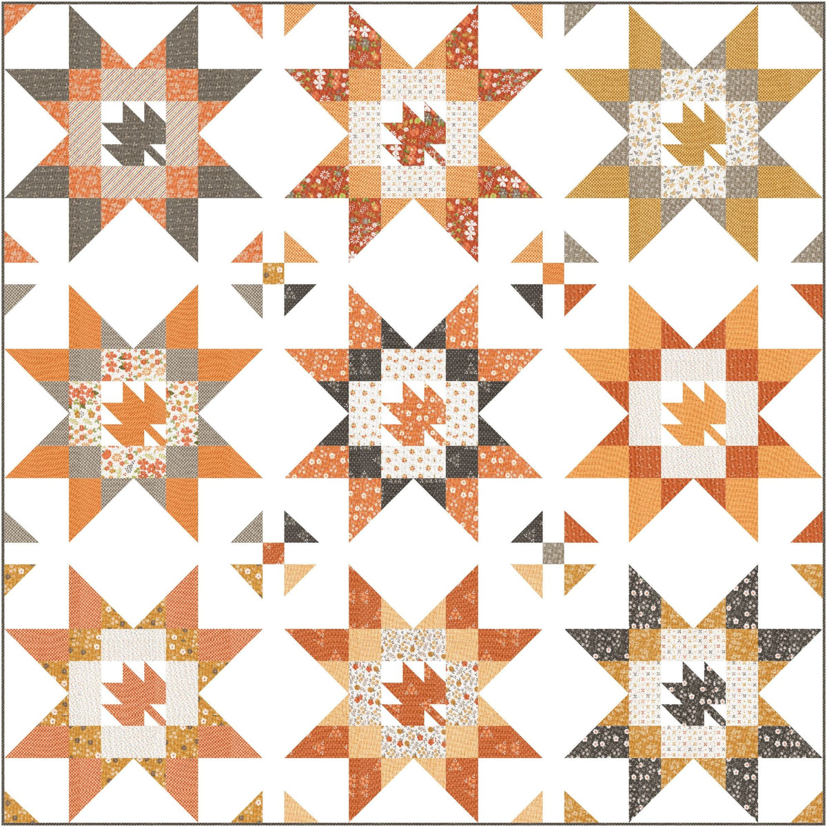 Autumn Breeze Quilt Pattern by Chelsi Stratton Designs | CSD 182