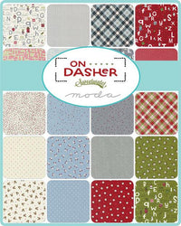 On Dasher Mini Charm Pack by Sweetwater for Moda Fabrics | 55660MC