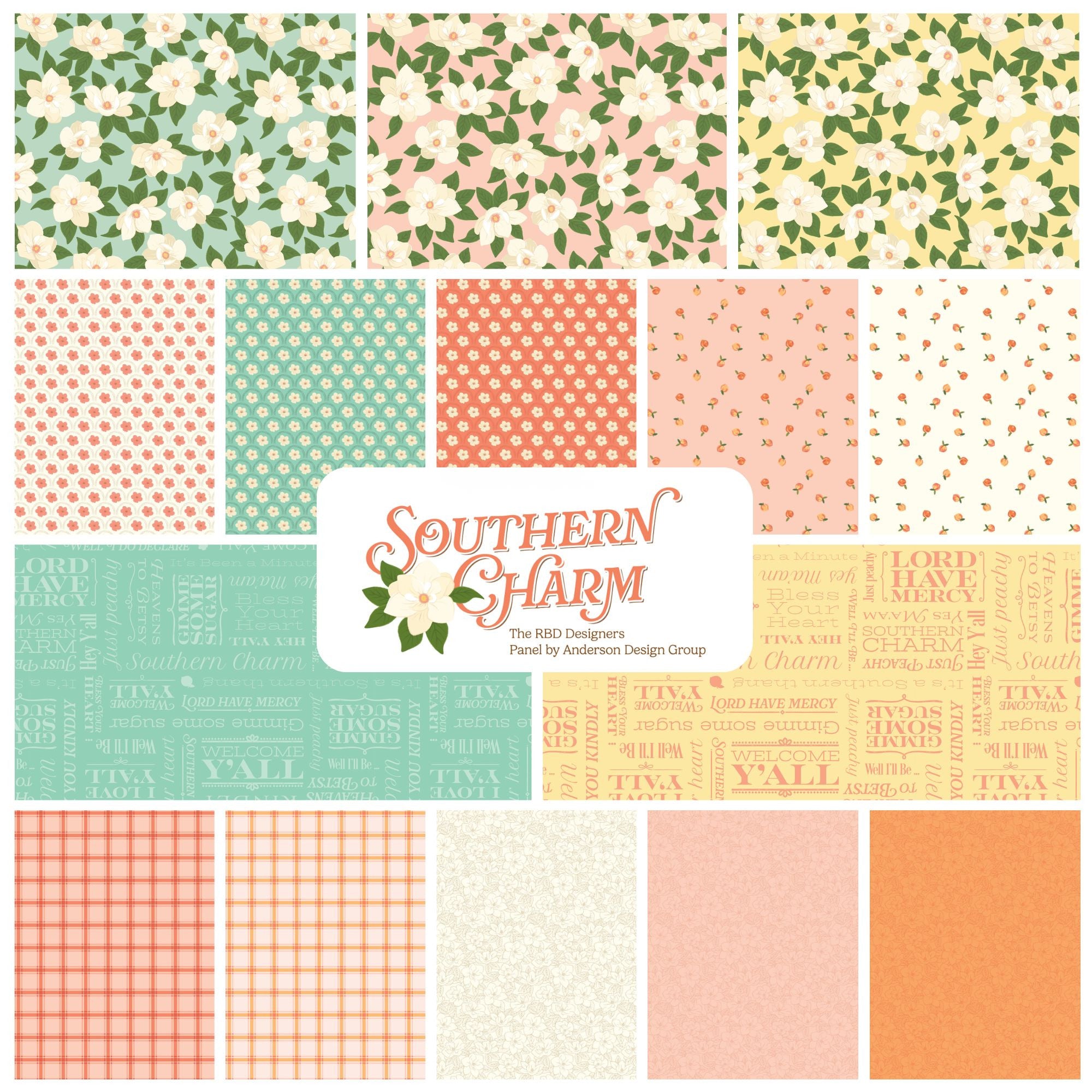 PRESALE Southern Charm 5" Stacker by the RBD Designers for Riley Blake Designs | 42 Pcs | 5-17440-42
