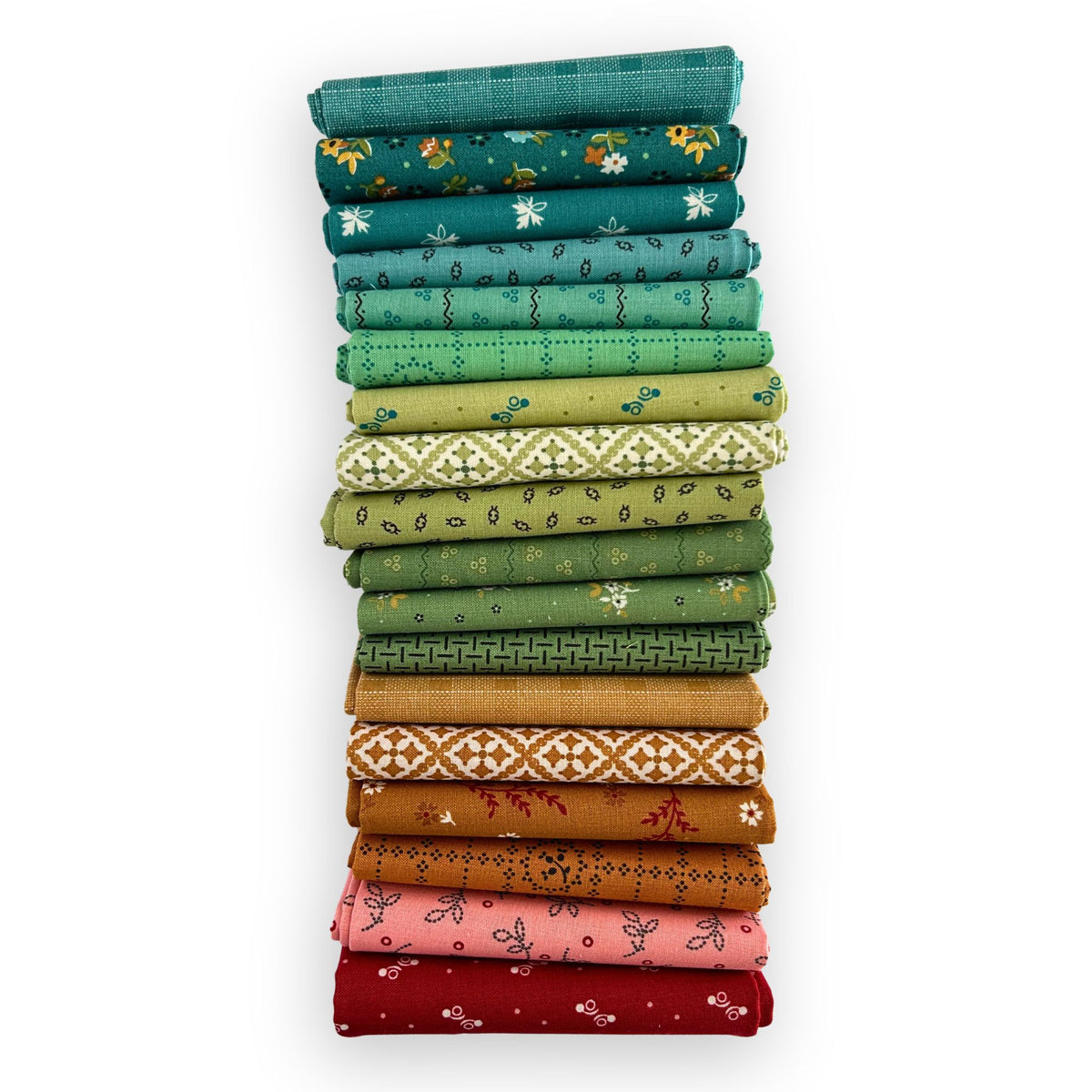 Fat Quarter Bundle | Gentler Times by Lori Holt of Bee in My Bonnet | 18 Fat Quarters | Curated Bundle