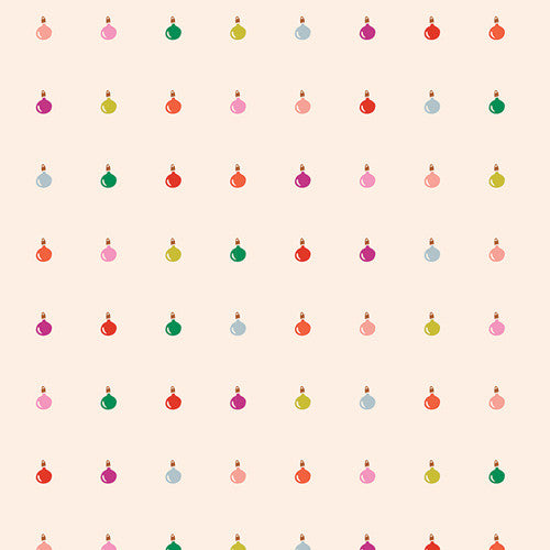 PRESALE Christmas in Color Ornament March Yardage by Art Gallery Fabrics | CMC-25401