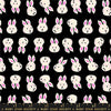 PRESALE Hello Alice Rushing Rabbit Black Yardage by Sarah Watts for Ruby Star Society | RS2125 14