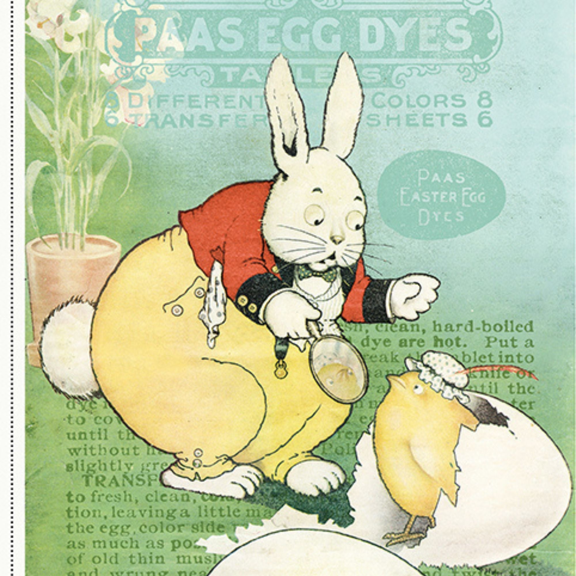 Egg Hunt The Easter Home Journal Main Panel by J. Wecker Frisch for Riley Blake Designs | Panel Size 23 1/2" x 43 1/2" | PD17140-PANEL