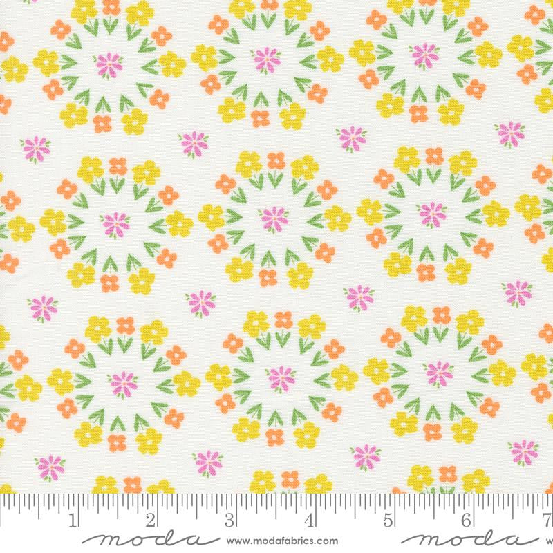 Laguna Sunrise Paradise Off White Yardage by Sherri & Chelsi for Moda Fabrics | 37681 11