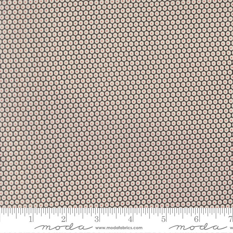 PRESALE Chilly Snowball Coal Yardage by Sweetwater for Moda Fabrics | 55718 16