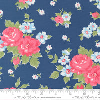 A Cat Named Stitch Blooming Sea Yardage by Camille Roskelley for Moda Fabrics | 55340 14