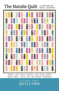The Natalie Custom Quilt Kit With Salutations by Rashida Coleman Hale | Pattern by Kitchen Table Quilting