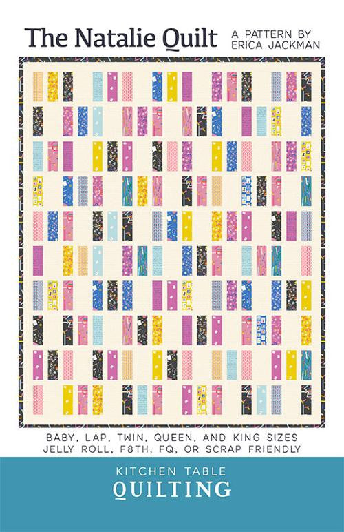 The Natalie Custom Quilt Kit With Salutations by Rashida Coleman Hale | Pattern by Kitchen Table Quilting