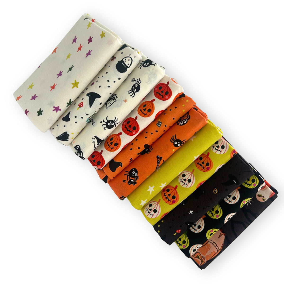 Halloween Fat Quarter Bundle | Freaky Familiars by Ruby Star Society | 11 FQs | Curated Bundle