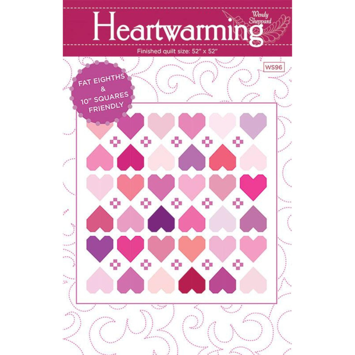 PRESALE Heartwarming Custom Quilt Kit With Je T'aime by Stacy Iest Hsu for Moda Fabrics | Quilt Size 52” x 52”
