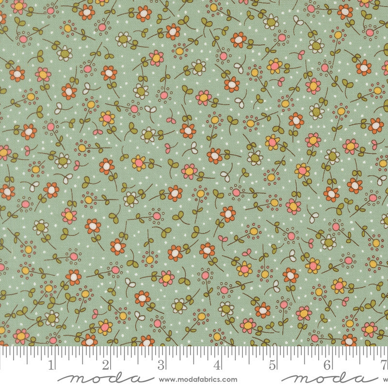 PRESALE Bug Collector Meadow Sky Yardage by Sweetwater for Moda Fabrics | 55733 12