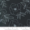 Gilded Ink Bold Blossoms Yardage by Alli K Design for Moda Fabrics | 11530 12