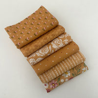 Wild Honey Custom Fat Quarter Bundle Honey by Lella Boutique for Moda Fabrics | 6 FQs | Curated Bundle