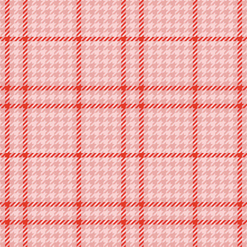PRESALE Christmas in Color Holiday Check Candycane Yardage by Art Gallery Fabrics | CMC-25405