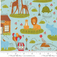 Animal Park Fun Animal Park Scenic Water Yardage by Stacy Iest Hsu for Moda Fabrics | 20960 14