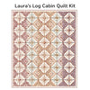 Laura's Log Cabin Quilt Kit Boxed with Evening on the Prairie by Modern Prairie | KT-16740