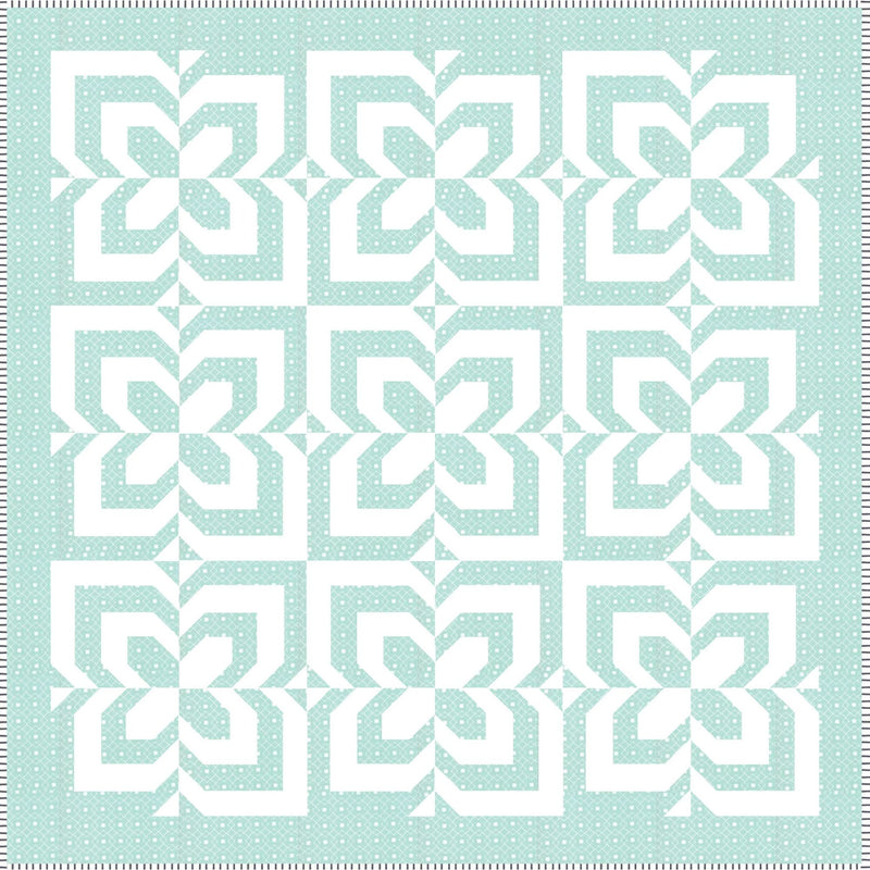 Kaleidoscope Quilt Pattern by Lella Boutique | Magic Dot  | LB 135
