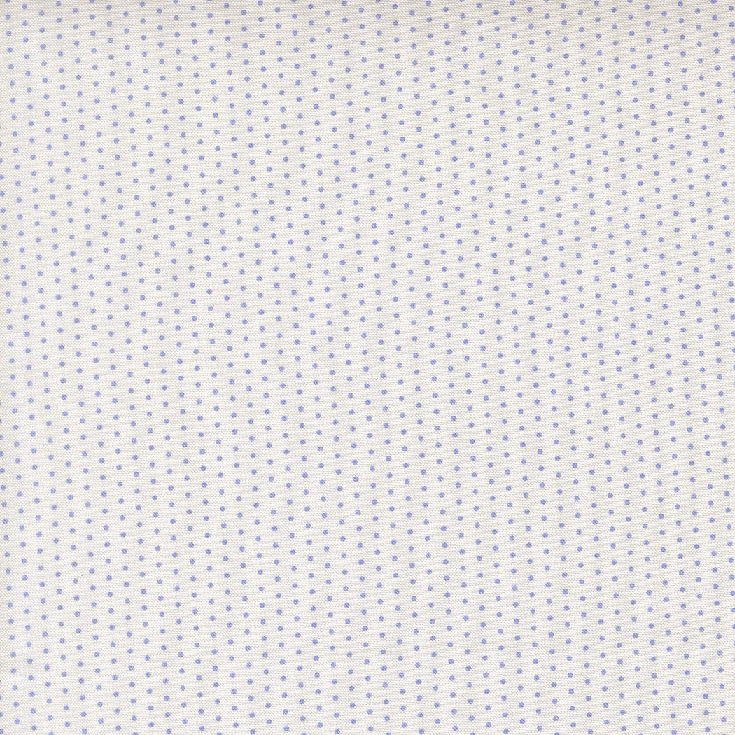 PRESALE Gathered Bon Bons Snowgoose Lavender Yardage by Jen Kingwell for Moda Fabrics | 18300 11