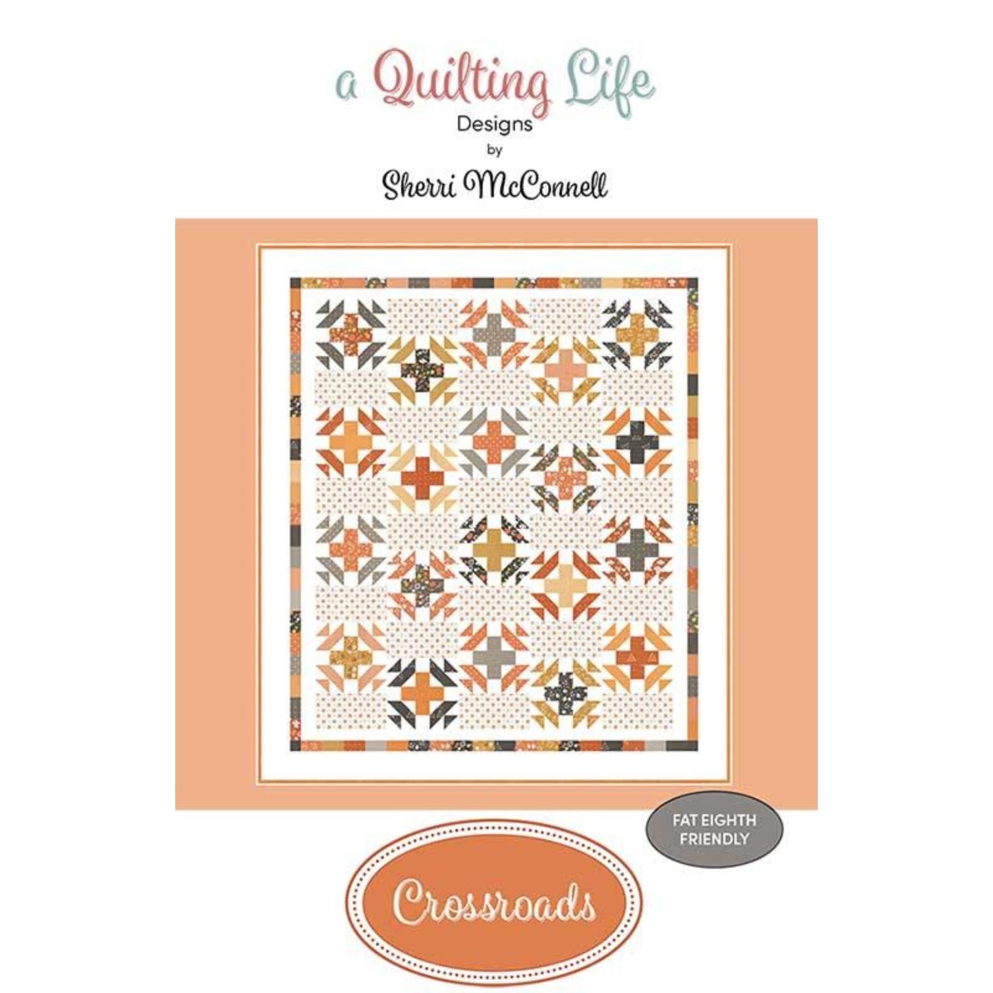 PRESALE Crossroads Quilt Kit With Birch and Willow by Sherri & Chelsi for Moda Fabrics | Quilt Size 65 1/2” x 74 1/2”