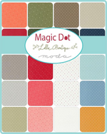 Magic Dot Sage Yardage by Lella Boutique for Moda Fabrics | 5230 18