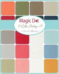 Magic Dot Jelly Roll by Lella Boutique for Moda Fabrics | 40 Precut 2.5" Strips | 5230JR