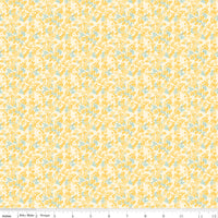 PRESALE New Beginnings Blossoms Yellow Yardage by Sandy Gervais for Riley Blake Designs | C15754-YELLOW