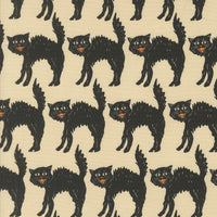 Home Sweet Haunt Little Black Cat Bone Yardage by Stacy Iest Hsu for Moda Fabrics | 20915 11