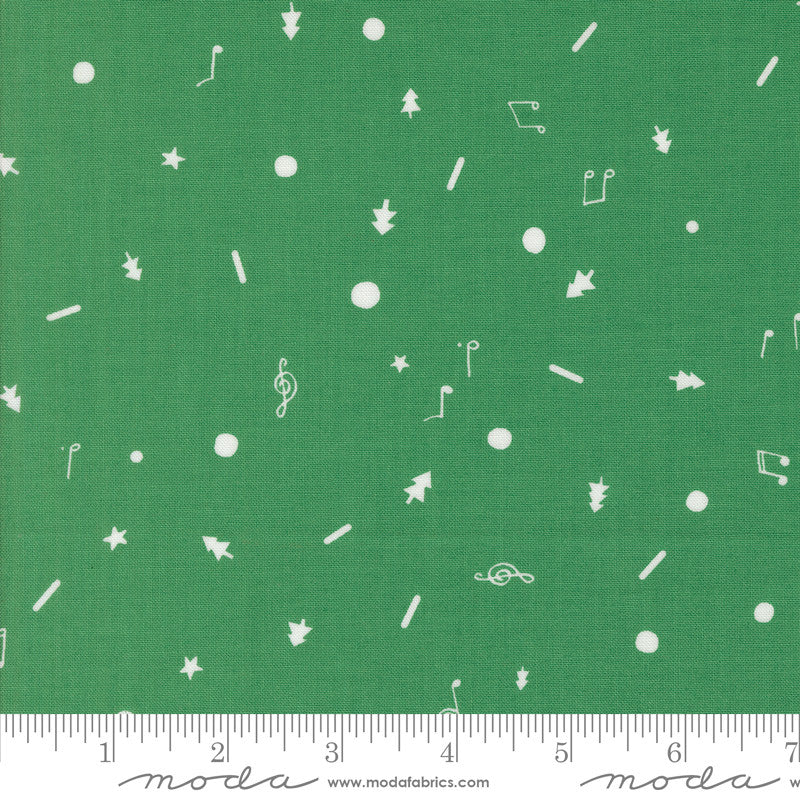 Tiny Christmas Christmas Cookie Forest Yardage by Lizzy House for Moda Fabrics | 37137 17