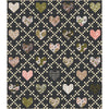 Heirloom Hearts Custom Quilt Kit With Botany by Alli K Designs | Finished Size 63" x 72"