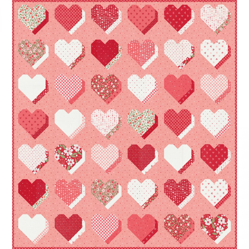 Beloved Quilt Pattern by Lella Boutique for Moda Fabrics | Love Blooms | LB 239