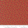 Sallys Stitches Clover Turkey Red Yardage by Betsy Chutchian for Moda Fabrics | 31713 12